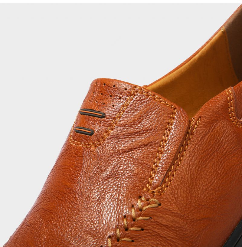 Amadeo Heren Loafers Geklede Schoenen - Zwart