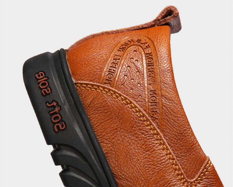 Amadeo Heren Loafers Geklede Schoenen - Zwart