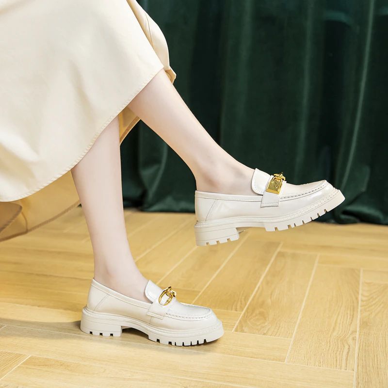 Amadeo Loafer Schoenen Voor Dames - Beige