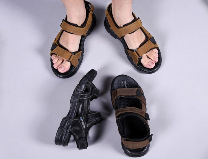 Amador Heren Sandalen - Bruin
