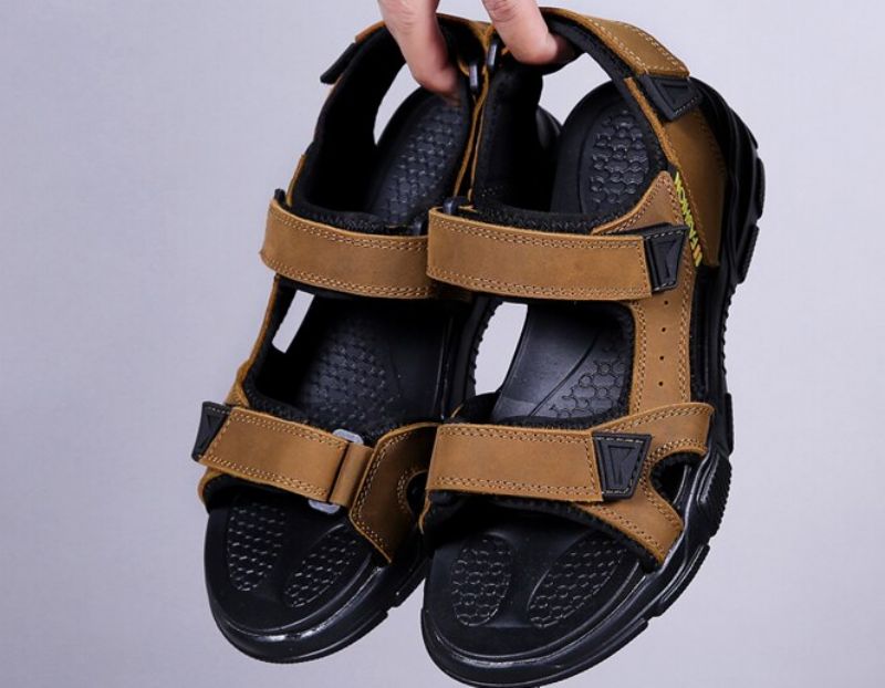 Amador Heren Sandalen - Bruin