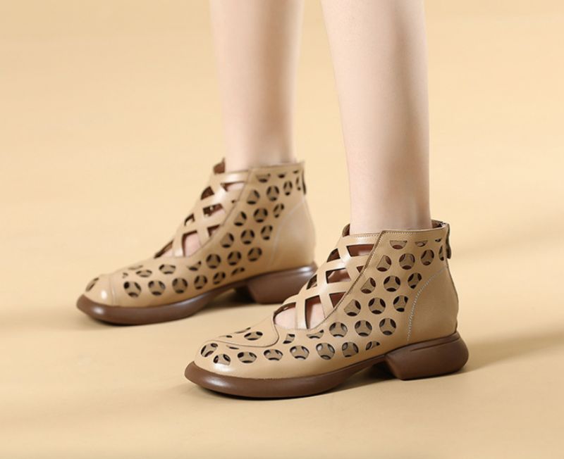 Amaloa Dames Sandaal - Beige