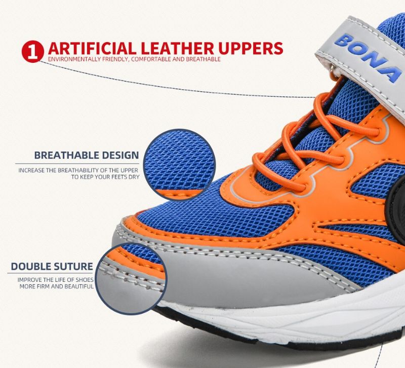 Amand Jongens Wandelschoenen - Blauw