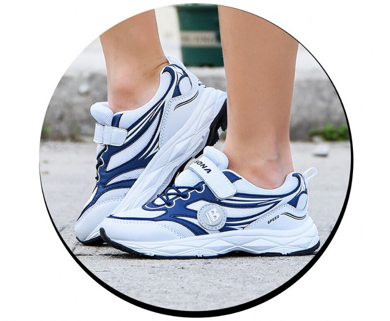 Amand Jongens Wandelschoenen - Blauw