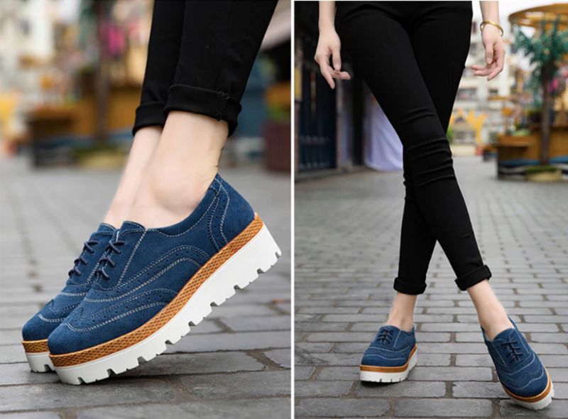 Amaru Dames Oxford Schoenen - Zilver