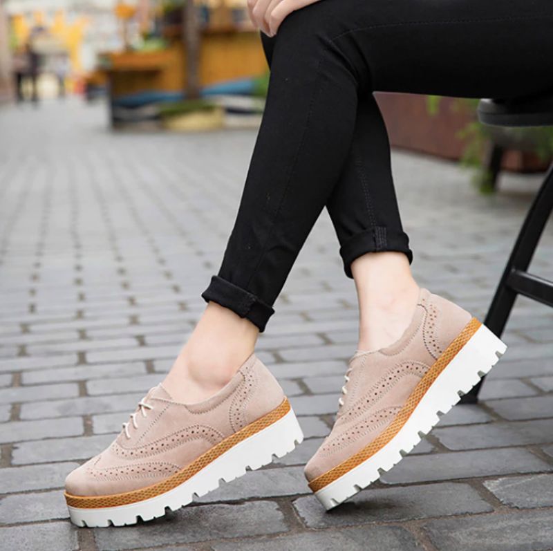 Amaru Dames Oxford Schoenen - Zilver