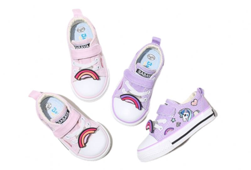 Amelia Casual Sneaker Voor Babymeisjes - Paars