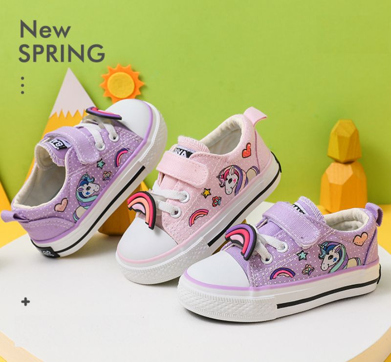 Amelia Casual Sneaker Voor Babymeisjes - Paars
