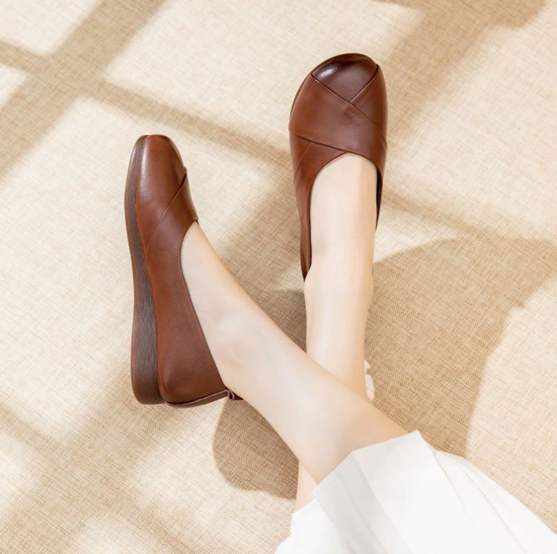 Amelia Dames Loafer Schoenen - Bruin