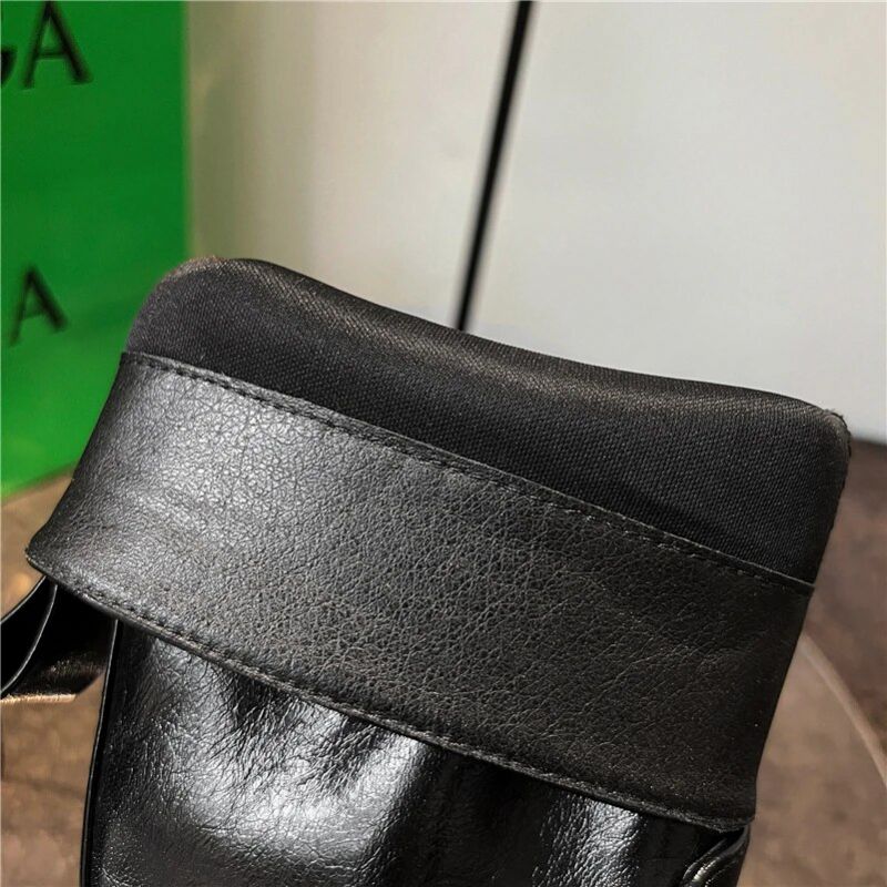 Amelia Dames Mid Calf Boots - Zwart Zonder Bont