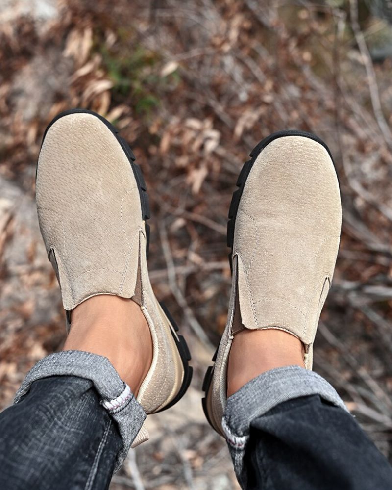Amelie Heren Loafer Schoenen - Khaki