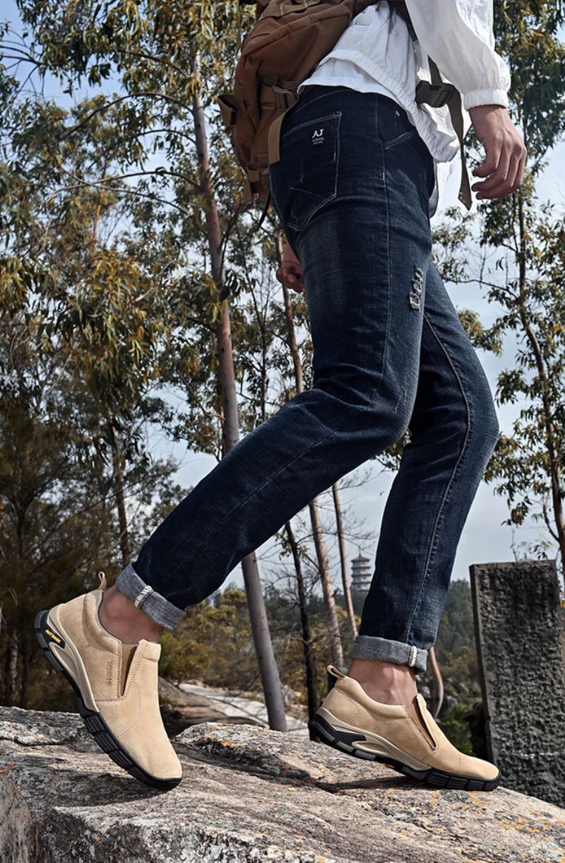 Amelie Heren Loafer Schoenen - Khaki