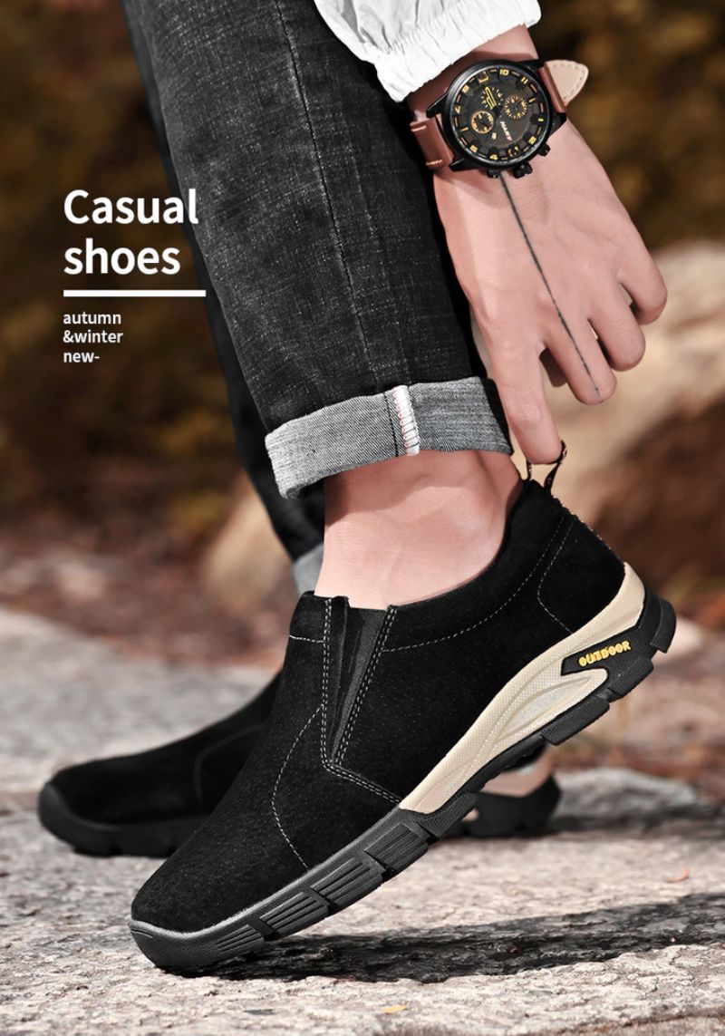 Amelie Heren Loafer Schoenen - Khaki