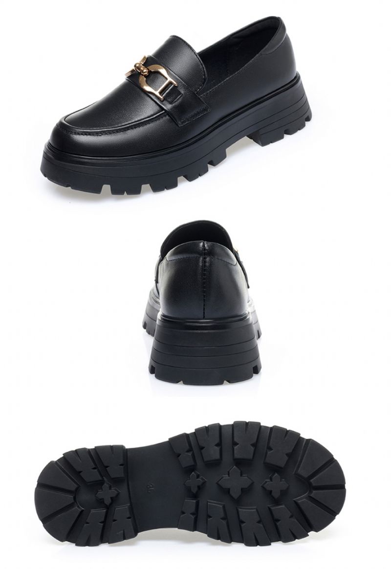 America Loafer Schoenen Voor Dames - Zwart