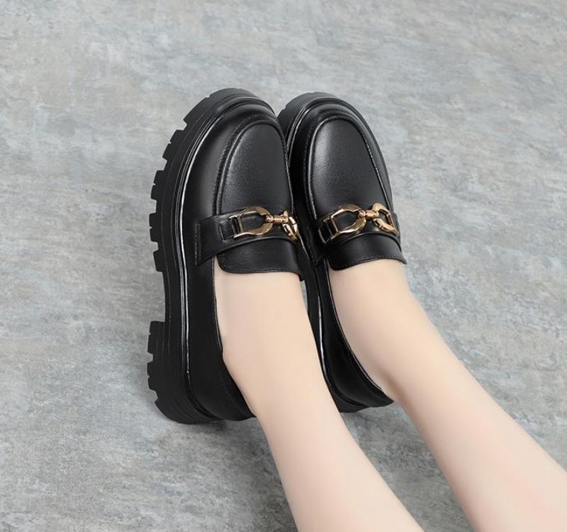 America Loafer Schoenen Voor Dames - Zwart