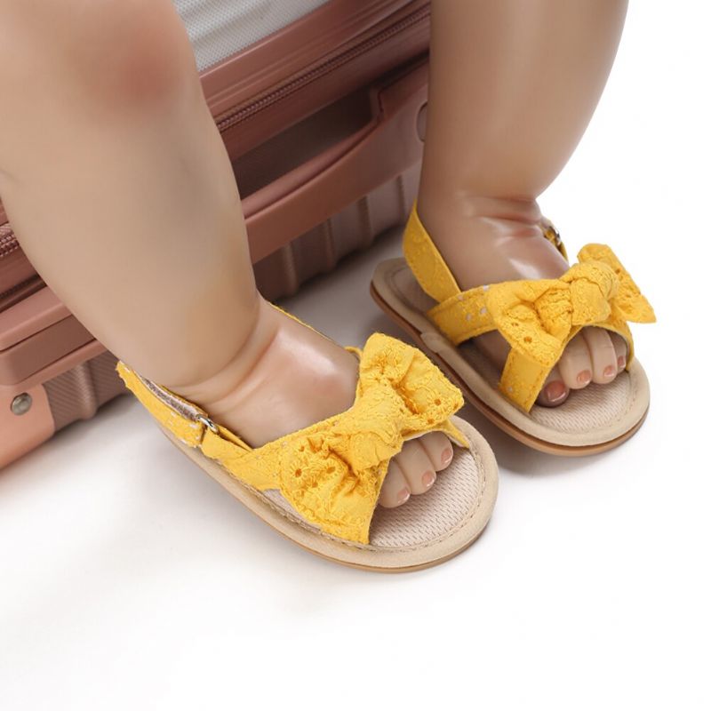 Amonet Baby Meisjes Strand Sandaal - Geel