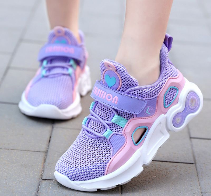 Amparo Meisjes Casual Sneaker - Paars