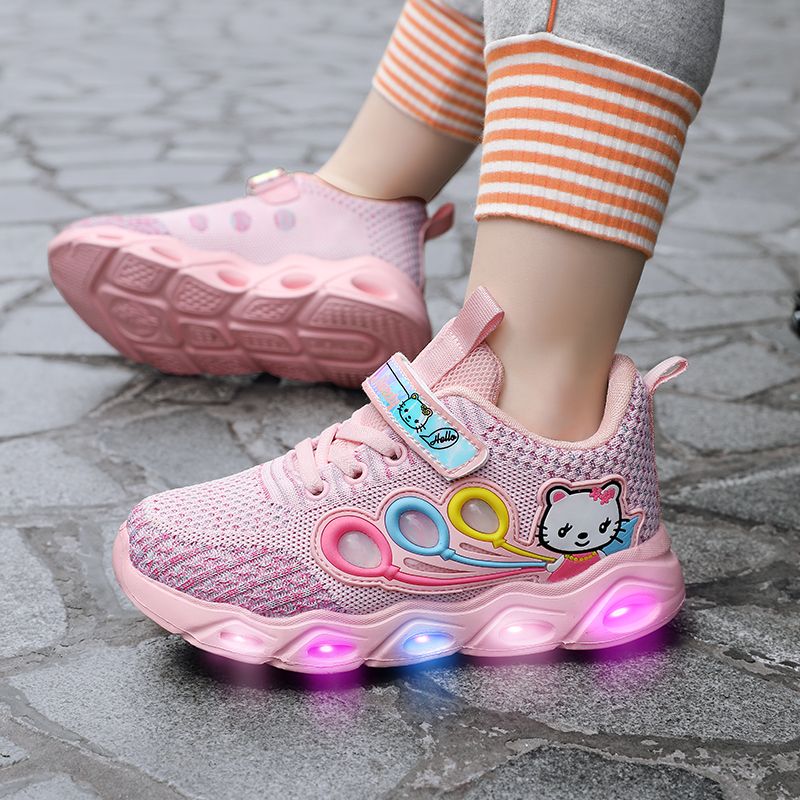 Ana Meisjes Casual Sneaker - Paars