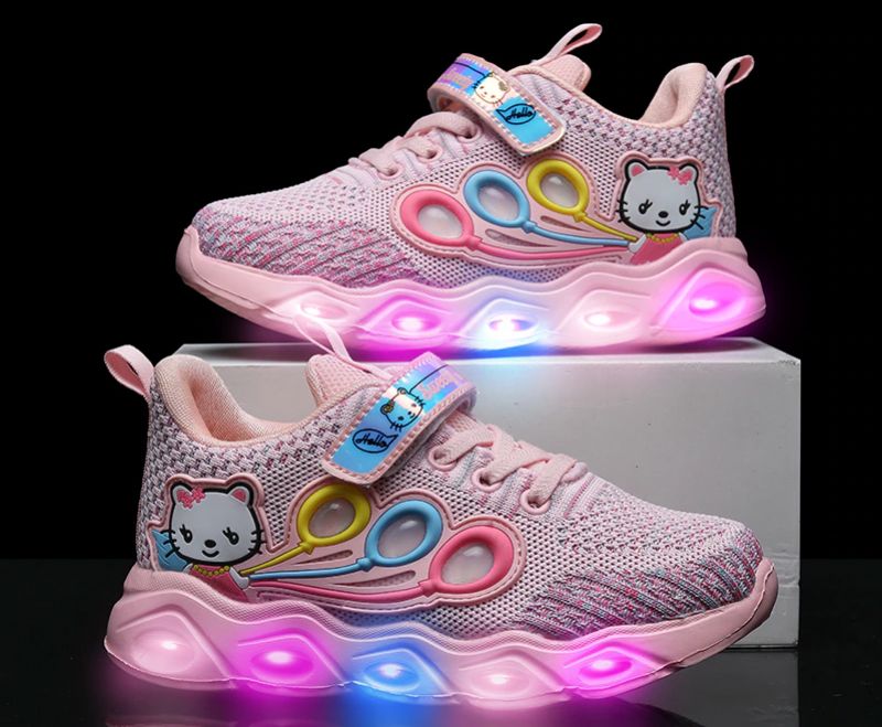 Ana Meisjes Casual Sneaker - Paars