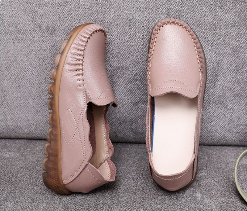 Anahi Dames Loafer Schoenen - Koffie