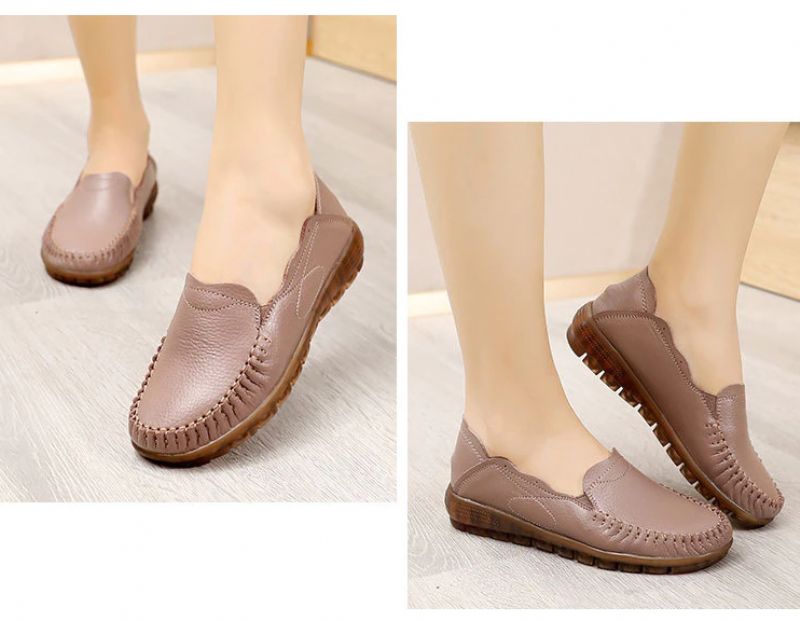Anahi Dames Loafer Schoenen - Koffie