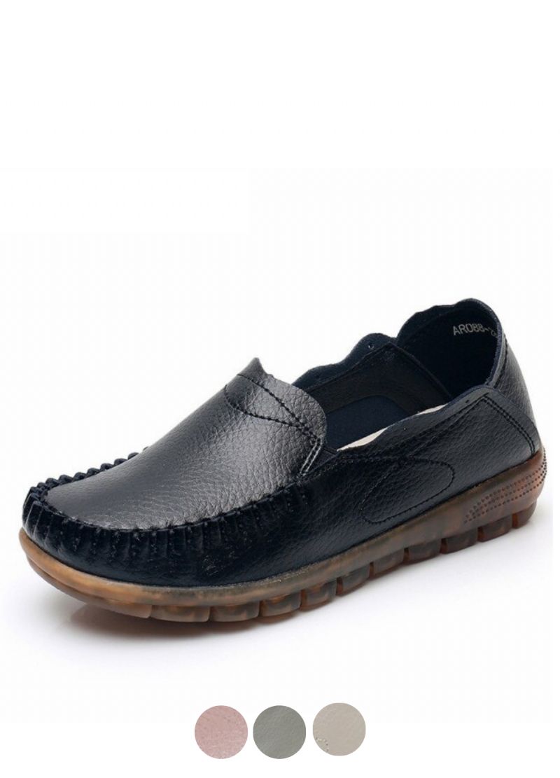 Anahi Dames Loafer Zwarte Schoenen