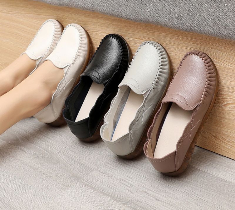 Anahi Dames Loafer Zwarte Schoenen - Zwart