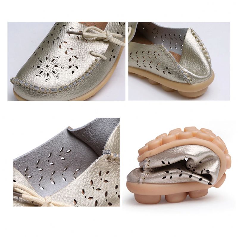 Anahita Dames Loafer Schoenen - Zilver