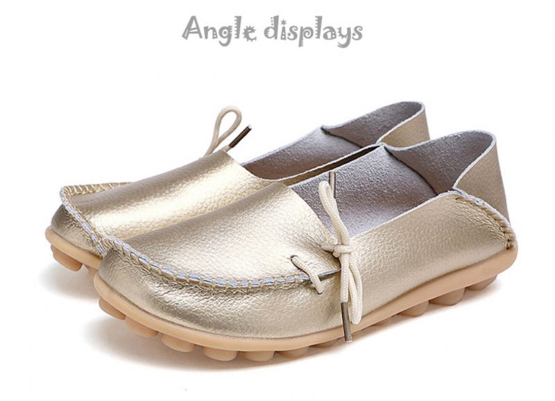 Anahita Dames Loafer Schoenen - Zilver