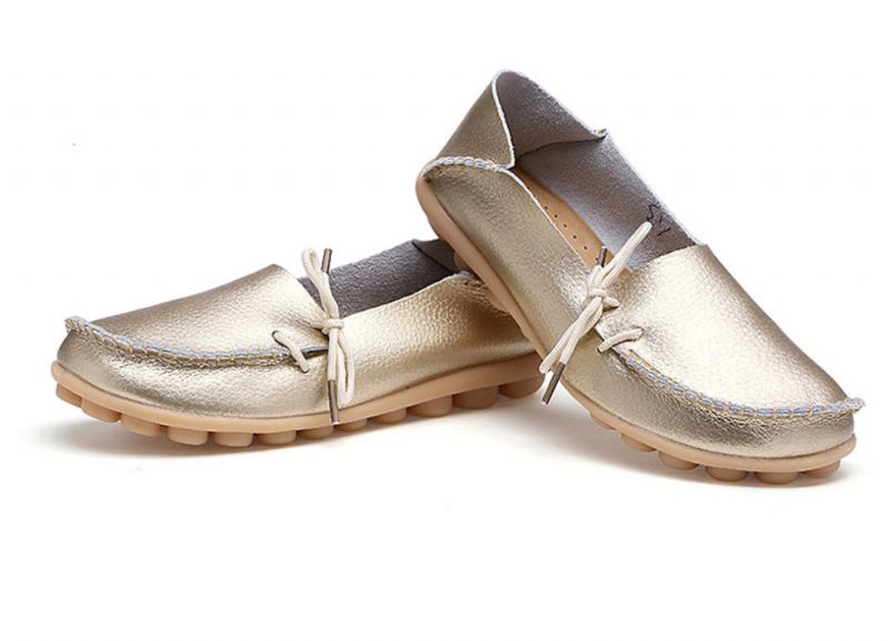 Anahita Dames Loafer Schoenen - Zilver
