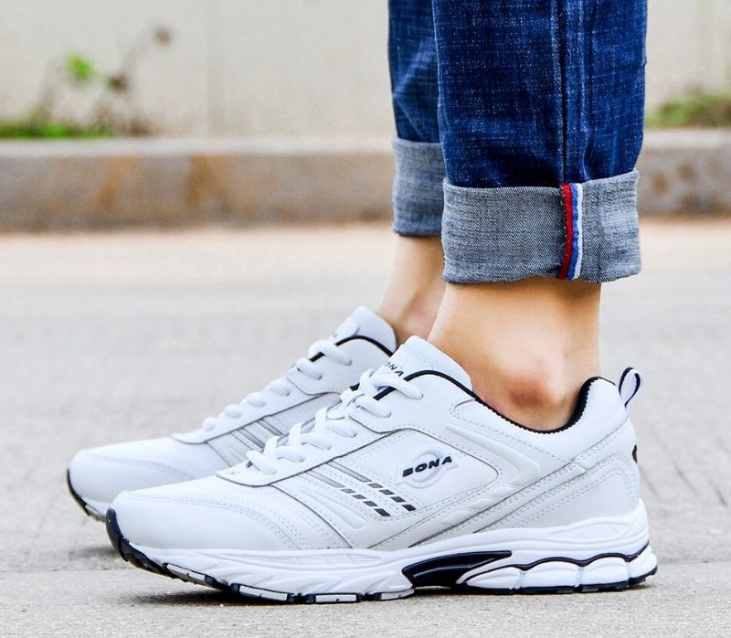 Anakin Heren Casual Sneakers - Wit