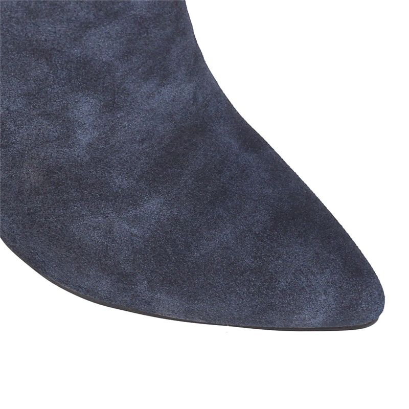 Ananda Dames Herfst Winter Mode Laarzen - Blauw