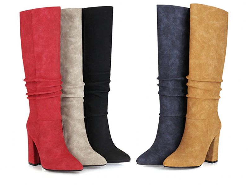 Ananda Dames Herfst Winter Mode Laarzen - Blauw