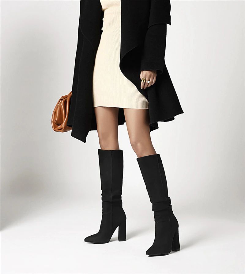 Ananda Dames Herfst Winter Mode Laarzen - Blauw