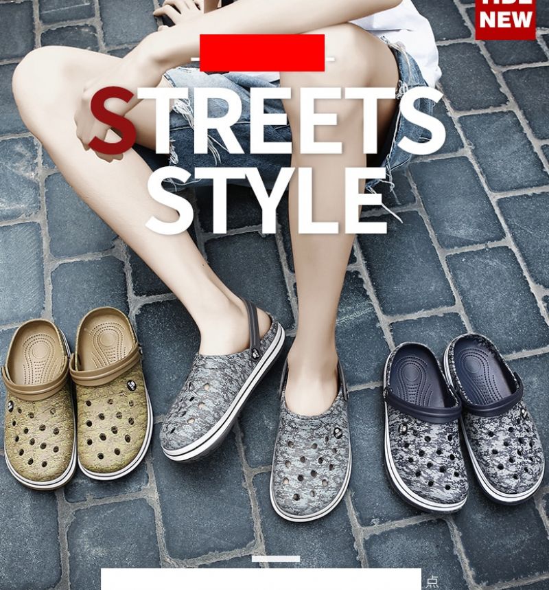 Ander Heren Outdoor Clogs - Grijs