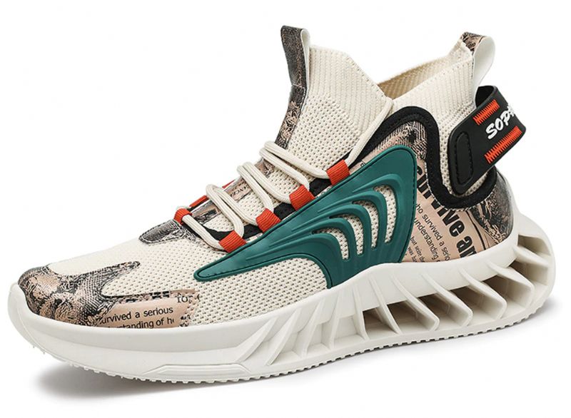 André Heren Hardloopschoenen - Beige