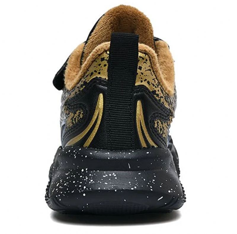 Andres Jongens Casual Sneaker - Zwart Bont