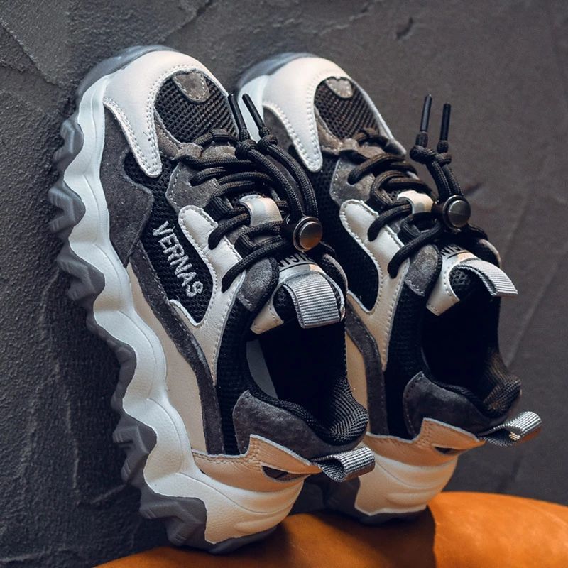 Andrews Unisex Hardloopschoenen Voor Kinderen - Zwart