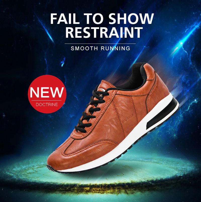 Andrey Heren Casual Sneakers - Koffie