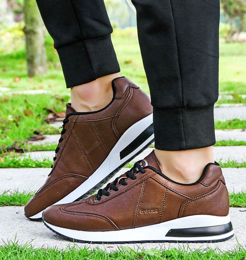 Andrey Heren Casual Sneakers - Koffie