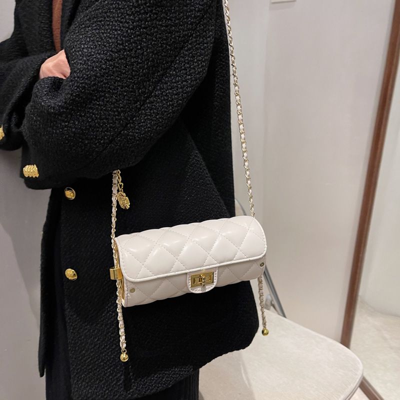 Andry Dames Designer Leren Mini Handtas - Beige
