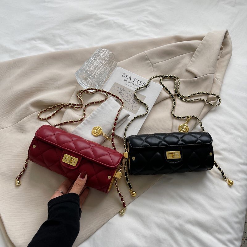 Andry Dames Designer Leren Mini Handtas - Beige