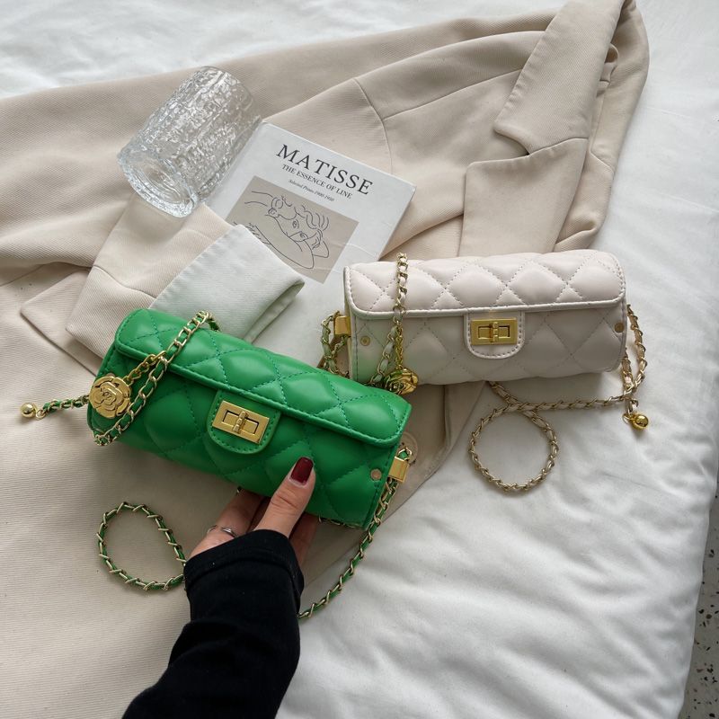 Andry Dames Designer Leren Mini Handtas - Beige
