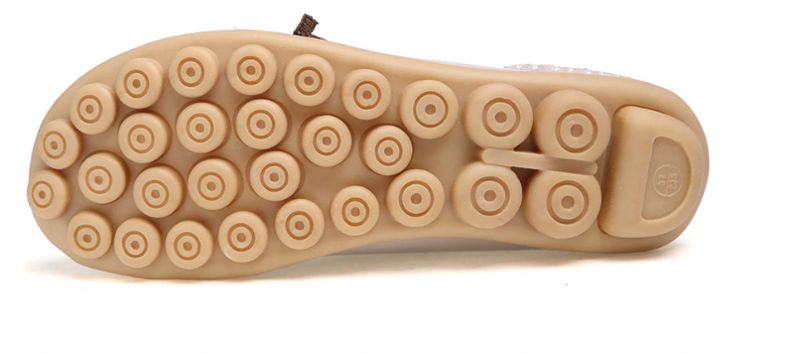 Angela Dames Loafer Schoenen - Beige