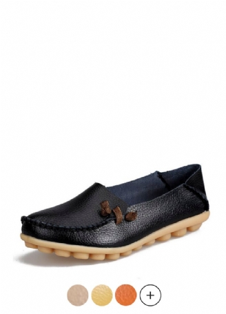 Angela Dames Loafer Zwarte Schoenen