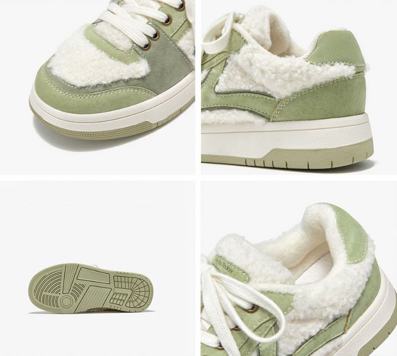 Angela Wintersneaker Voor Dames - Beige