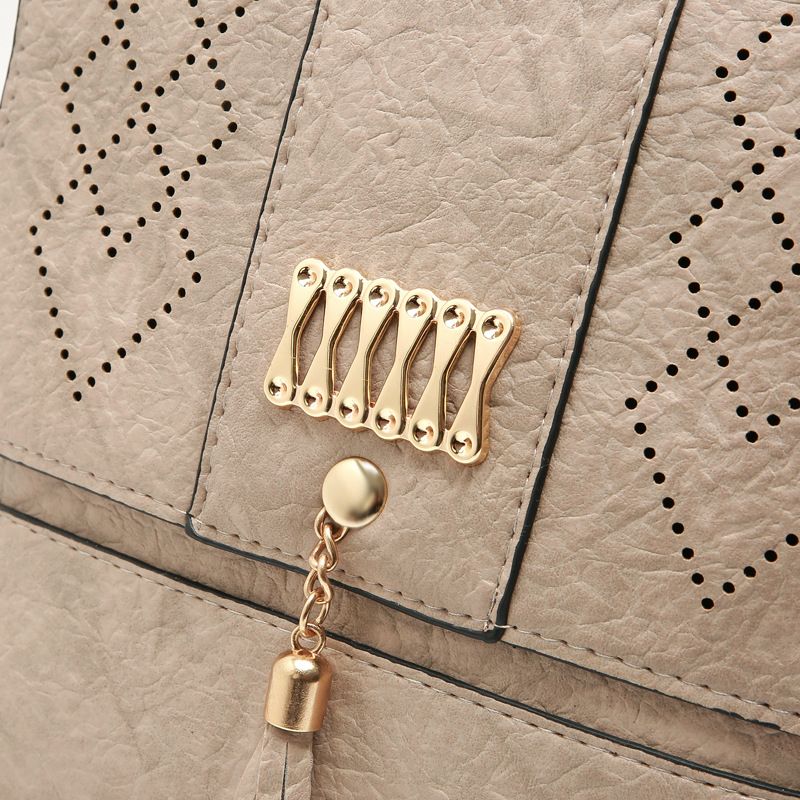 Angeles Dames Designer Luxe Handtas - Beige