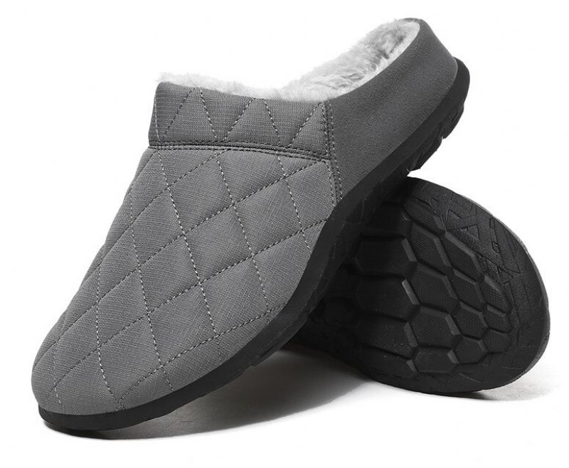 Angello Heren Slipper - Grijs