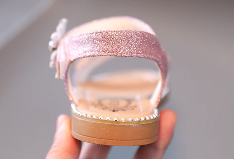 Angie Meisjes Dress Sandaal - Zilver