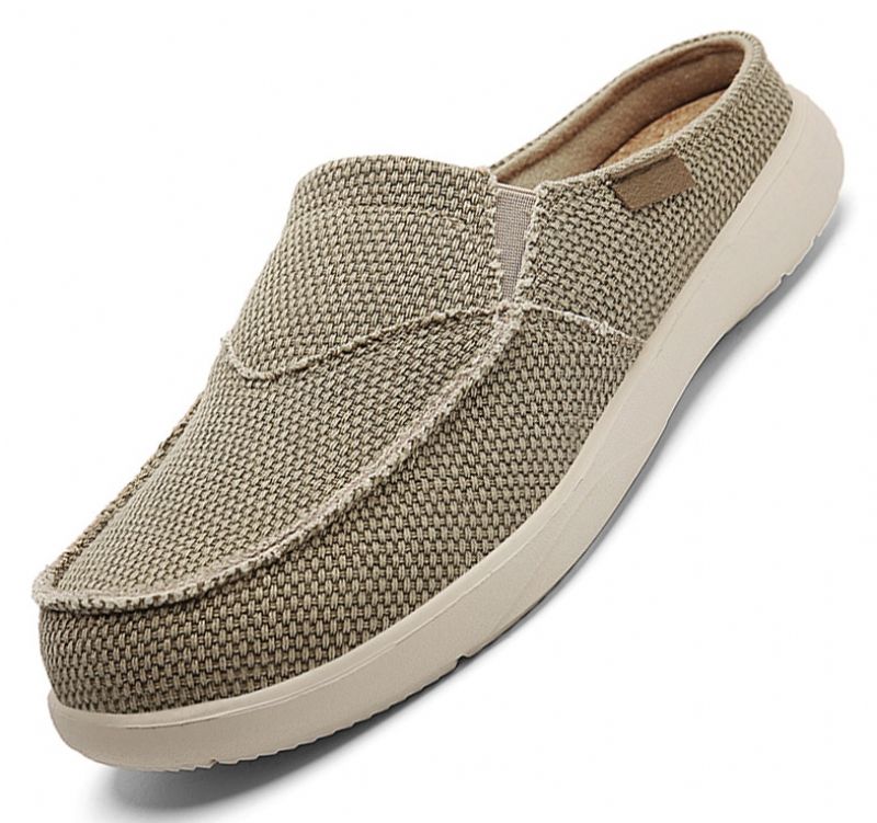 Aniston Heren Mules Casual Schoenen - Kaki